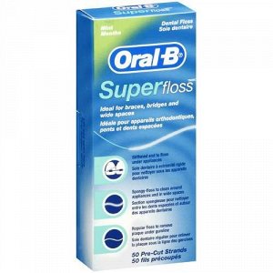 ORAL_B Зубная нить Super floss 50м