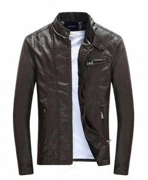 Куртка мужская, цвет темно-коричневый