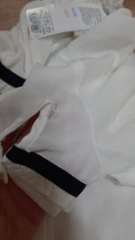 Блузка с коротким рукавом и контрастной отделкой Oodji