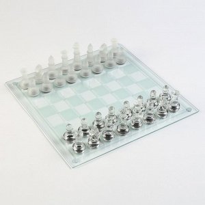 Шахматы стеклянные «Сувенирные», доска 35x35 см