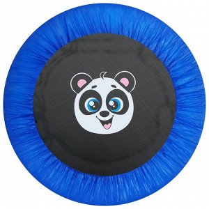 Батут детский «Панда», d=97 см, цвет синий