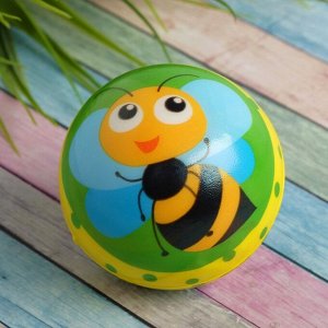СИМА-ЛЕНД Мяч мягкий «Насекомые», 6,3 см , виды МИКС