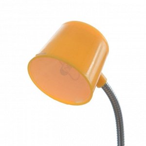 Лампа на прищепке LED "Прожектор" для чтения, от батареек МИКС 14х4х3,8 см RISALUX