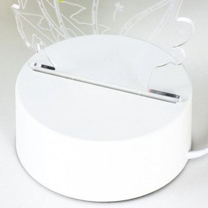Светильник "Одуванчик" LED белый 11х9,5х15 см