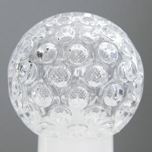 Ночник "Свеча в шаре" LED от батареек 3ХAG13 белый 6,5Х6,5Х7 см