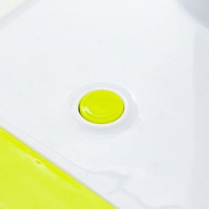 Настольная лампа "Люсиль" КЛЛ 5Вт бело-зелёный 31,5х18,5х41,5 см RISALUX