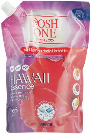 Posh One Кондиционер для белья Hawaii Essence, 0.8 л