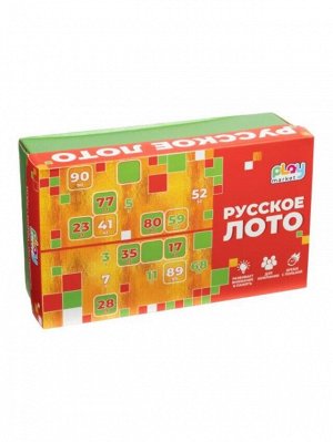 Настольная игра Русское Лото / 11,5x7x19см арт.90010