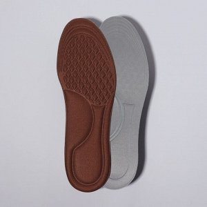 Стельки для обуви, универсальные, с массажным эффектом, 41-45 р-р, 27,5 см, пара, цвет МИКС