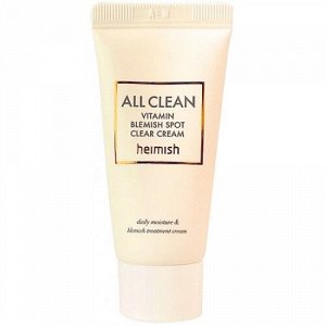 Heimish All Clean Blemish Cream Увлажняющий крем для лица 10мл