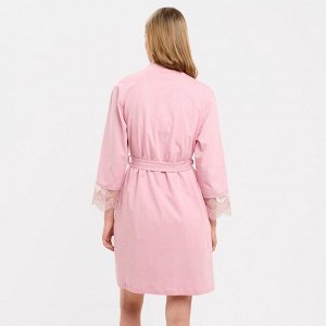 Комплект женский KAFTAN (халат и сорочка), розовый