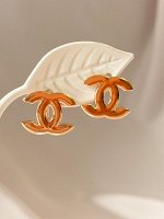 Серьги &quot;Шанель gold&quot; (Г2)