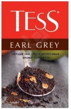 Чай Тесс Earl Grey black tea 100г 1/15