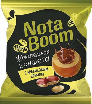 Конфеты жевательные NotaBoom с арахисовым кремом (упаковка 0,5 кг) Яшкино