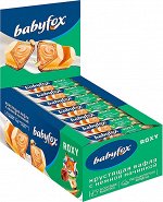 Вафельный батончик Baby Fox Roxy молочно-ореховый 18г /24