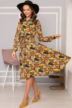 Платье "Джасинта" (оранж) П4506