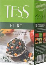 Чай Тесс Flirt green tea 100гр