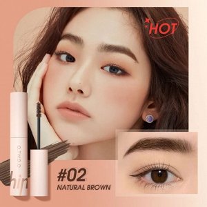Тушь для бровей O.TWO.O Eyebrow Dyeing Cream № 2 Natural Brown