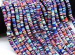 Бусины из каучука Африканские диски 6мм