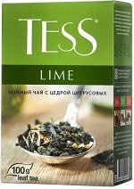 Чай Тесс Lime green tea 100г 1/15
