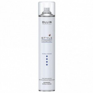 OLLIN STYLЕ Лак для волос экстрасильной фиксации 450мл., шт