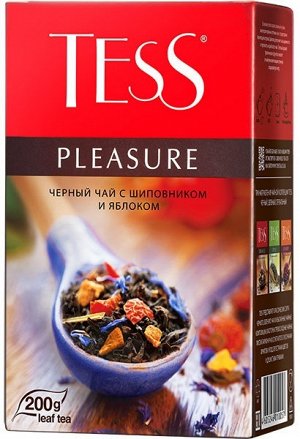 Чай Тесс Pleasure black tea 200г 1/12