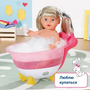 БЕБИ борн. Интерактивная кукла Сестричка 43 см, аксессуары. BABY born