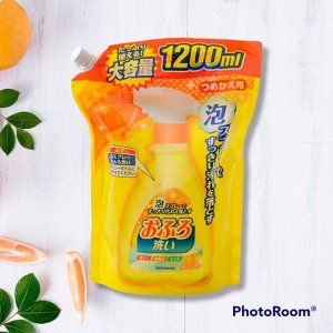 Чистящая спрей-пена для ванны "Foam spray Bathing" (с антибакт эфф и апельсин маслом) МУ 1200 мл