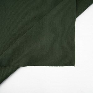 Ткани Иваново Ткань на отрез кашкорсе с лайкрой 5802-1 цвет темный хаки