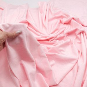 Плюш Минки гладкий Китай 180 см на отрез цвет розовый