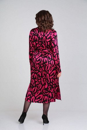 Платье Цвет: розовый, черный
Сезон: Демисезон
Коллекция: Осень-Зима, Праздничная
Стиль: На каждый день, Нарядный
Материал: вискоза, текстиль
Комплектация: Платье
Состав: вискоза 100%

Стильное плать