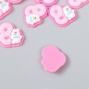 Декор для творчества «Цифра 8 со зверюшкой», набор 10 шт., 2x1.9 см