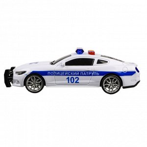 ИГРОЛЕНД Полицейский патруль, ABS, 3хLR44, свет, звук, инерция, 21x11x8см