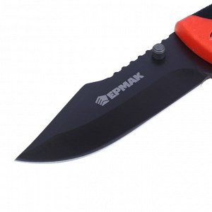ЕРМАК Нож туристический складной 22,5(9,7х0,35)см ручка двухкомпонентная