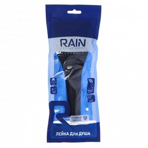 RAIN Лейка для душа, 1 режим, 110мм черная