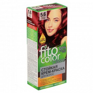 Краска для волос FITO COLOR Classic, 115 мл, тон 5.6 красное дерево