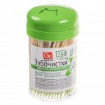 Зубочистки деревянные с ментолом, 250шт