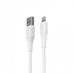 BY Кабель для зарядки Классик iP, 1м, 2.4A, белый