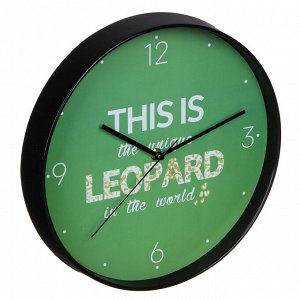 LADECOR CHRONO Часы настенные круглые, пластик, 30х30х4 см, 4 цвета