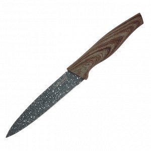 SATOSHI Алмаз Нож кухонный универсальный 12,7см, нерж.сталь с антиналипающим покрытием