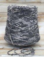 Пряжа для вязания 100 гр,Sanfilo srl  Boucle 30% шерсть 10% мохер 20% нейлон 40% полиакрил 300м/100гр Серый меланж