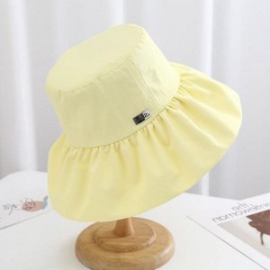 Женская летняя шляпка, цвет желтый