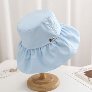 Женская летняя шляпка, цвет синий
