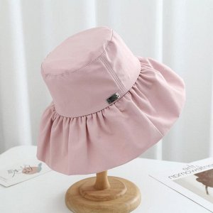 Женская летняя шляпка, цвет розовый