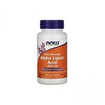 Аминокислоты (BCAA) Now Alpha Lipoic Acid 600mg 60 veg caps