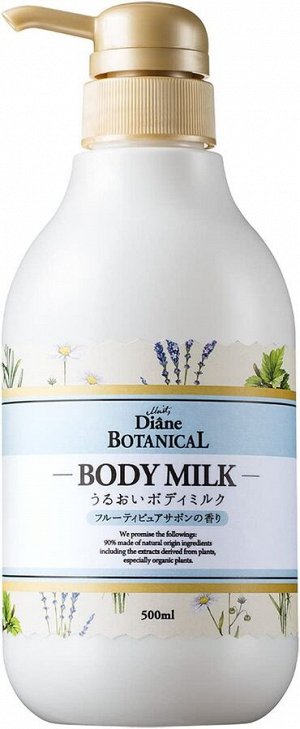 DIANE Botanical Body Milk - увлажняющее молочко для тела с ароматом японского мыла