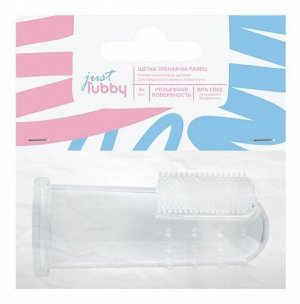 Lubby - Щетка зубная на палец от 4 мес