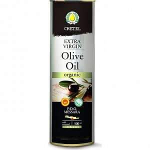 Масло CRETEL оливковое ORGANIC EVOO AC 0,3-0,6 ж/б 1л