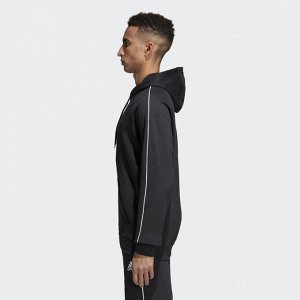 Джемпер мужской CORE18 HOODY        BLACK/WHITE