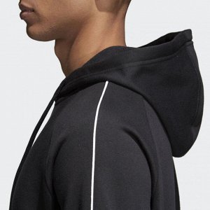 Джемпер мужской CORE18 HOODY        BLACK/WHITE